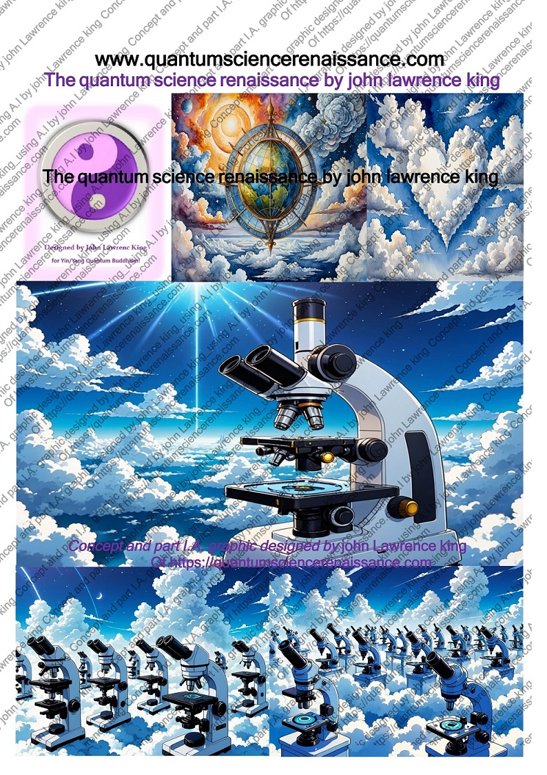 Concept and part I.A. graphic designed by john Lawrence king  Of https://quantumsciencerenaissance.com
