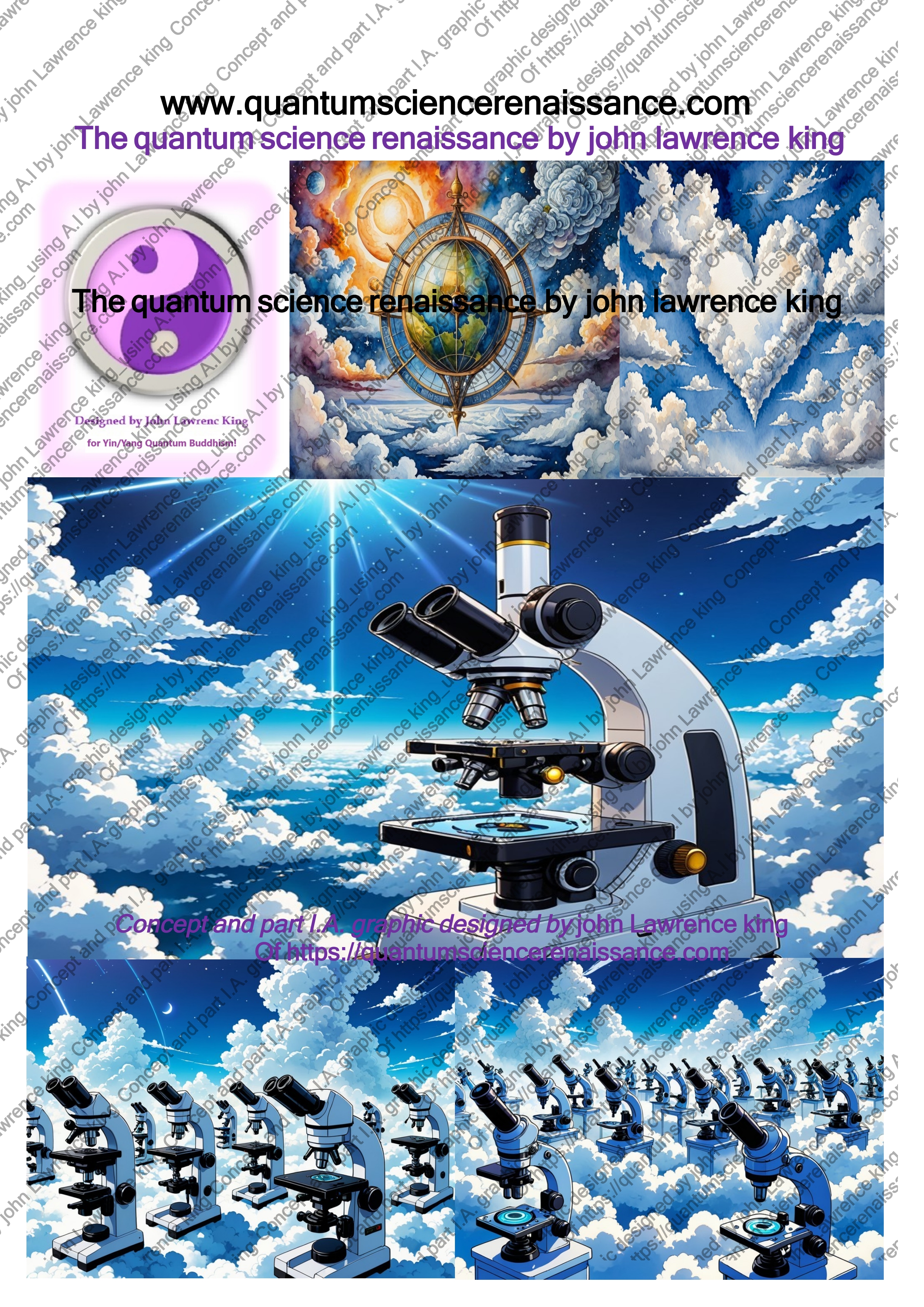 Concept and part I.A. graphic designed by john Lawrence king  Of https://quantumsciencerenaissance.com